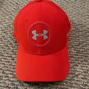 Under Armour Bright Red Baseball Cap